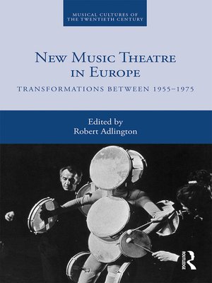 cover image of New Music Theatre in Europe